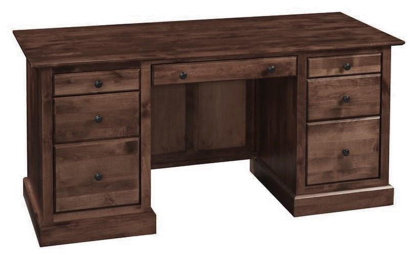 Amish Traditions Home Office Customizable Executive Desk